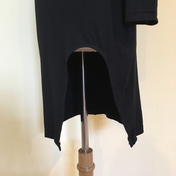 Strappy Criss Cross Plunging Neck Side Slit Dress - Picture 5 of 6